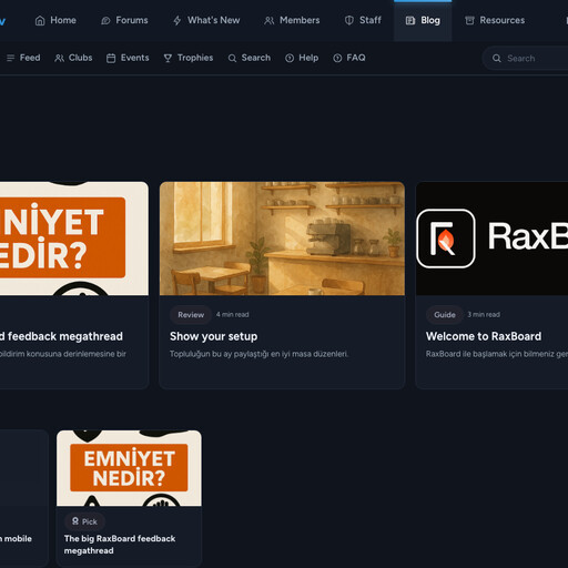 RaxBoard Blog