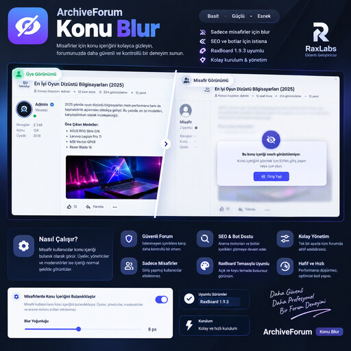 ArchiveForum Topic Blur — Professional Content Blurring for Guests